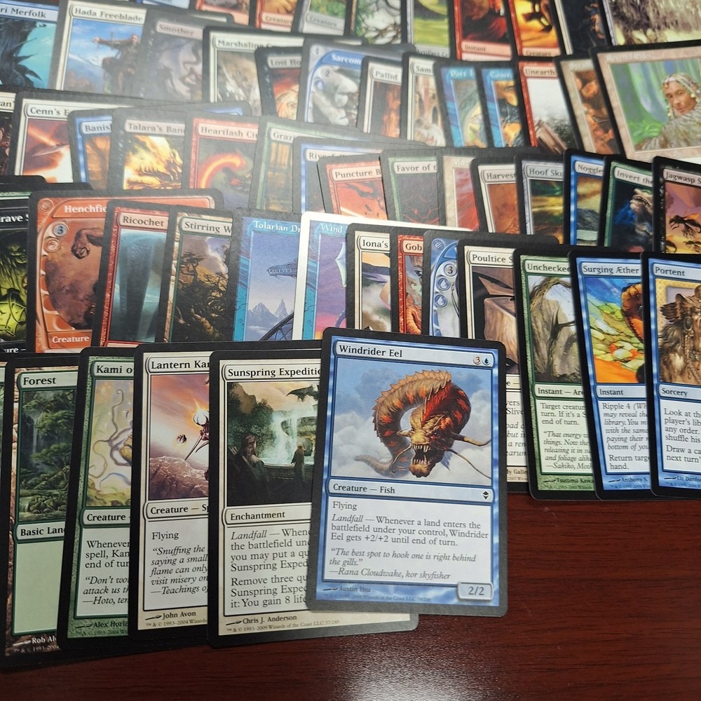 "Magic The Gathering 163 Card Lot – Commons/Uncommons/Rares – Great Condition" - Picture 6 of 9